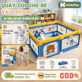 (2026 mới)Quây bóng cho bé,Tháo lắp dễ Khung dày dặnCố định không gấp,An toàn cho bé cũi quây cho bé