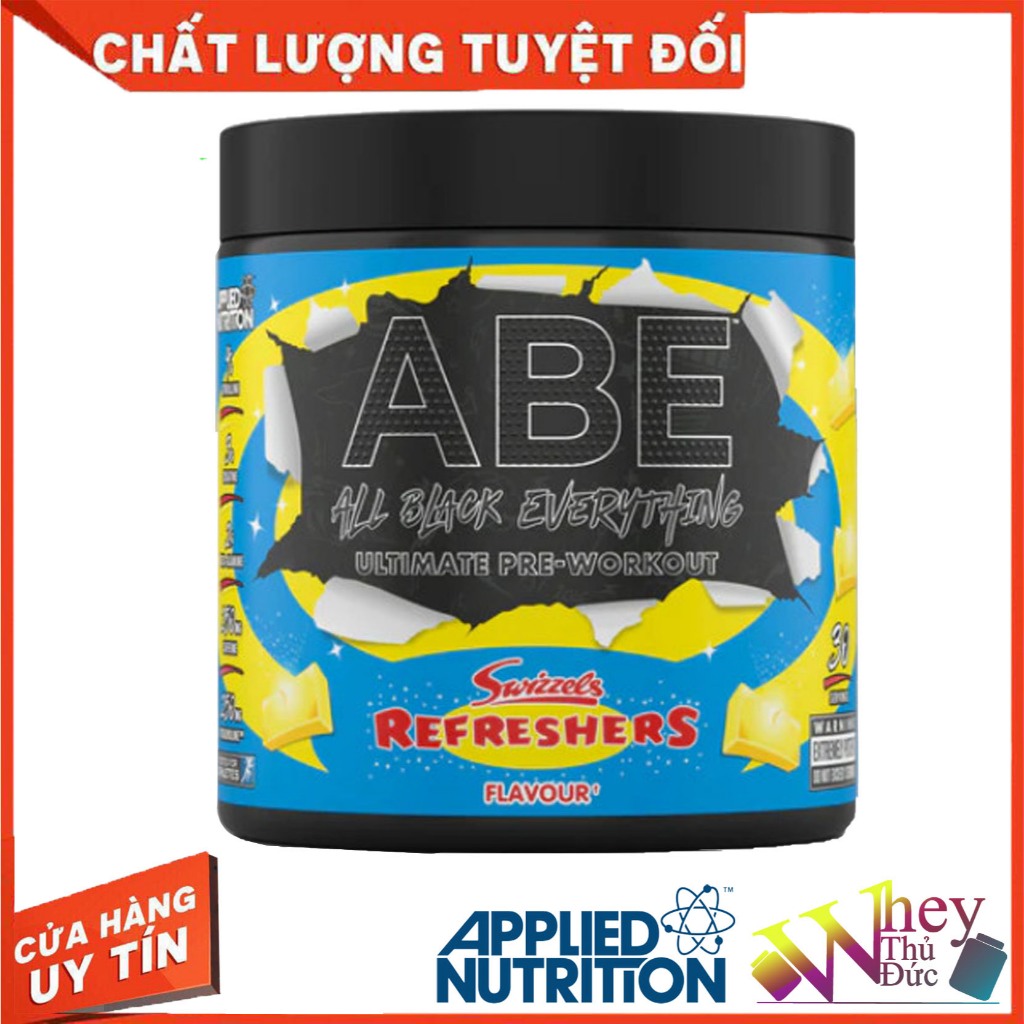 ABE Ultimate Pre-Workout 30 Servings vị Squashies – Tăng Sức Bền, Tăng Pump Cơ & Tập Trung