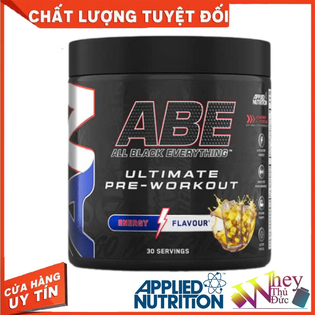 ABE Ultimate Pre-Workout 30 Servings vị Love Heart – Tăng Sức Bền, Tăng Pump Cơ & Tập Trung