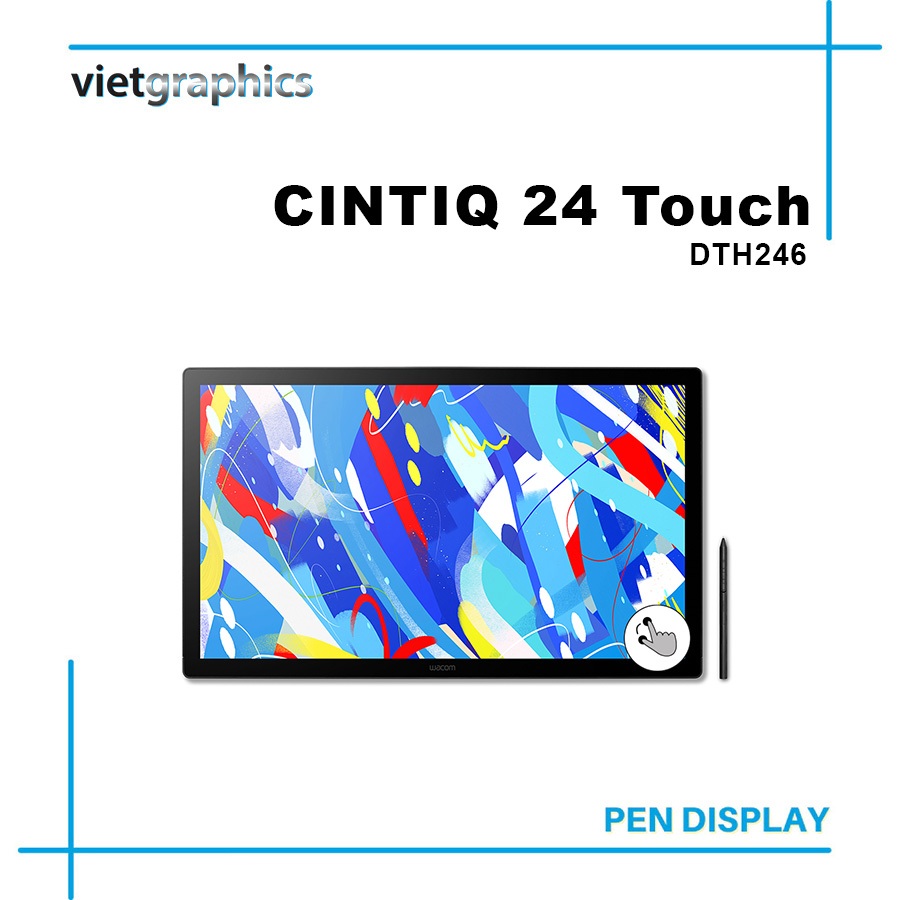 Bảng vẽ Wacom Cintiq 24 Touch  (2.5K)