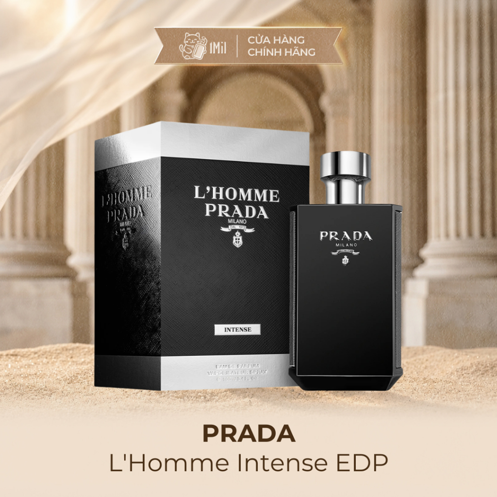 [1MIL] [Hỏa tốc HCM] Nước hoa Prada Milano L'Homme Intense EDP