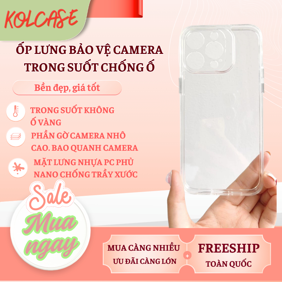 [ IPHONE 17 ] Ốp Lưng Bảo Vệ Camera Space KOLEAD P83 Chống Ố, Nút Bấm Kim Loại Sang Trọng Iphone 11 