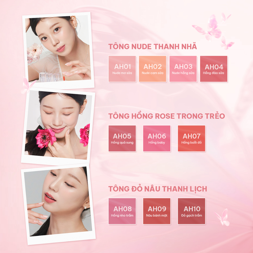[MỚI] Son Tint Black Rouge Air Hip Glow Tint - 4.2g | BigBuy360 - bigbuy360.vn