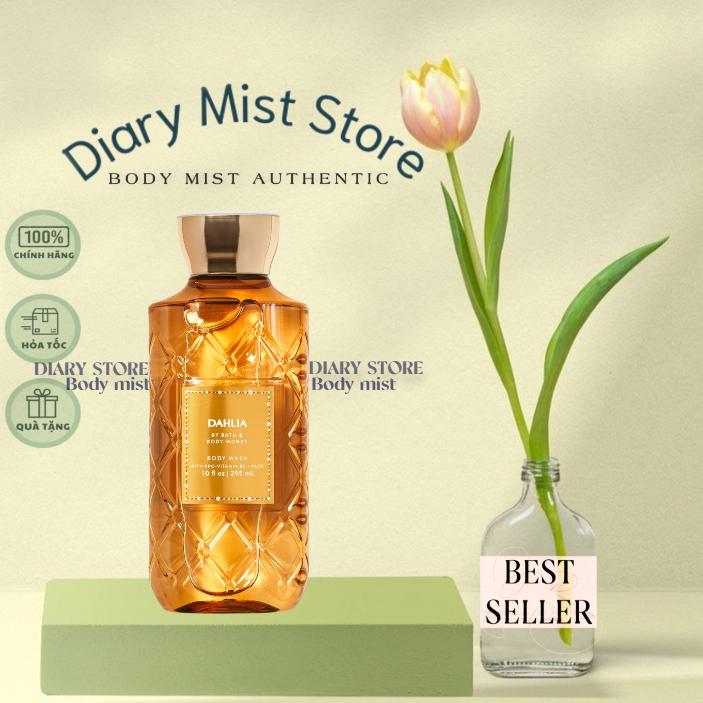 𝐃𝐢𝐚𝐫𝐲𝐦𝐢𝐬𝐭.𝐬𝐭𝐨𝐫𝐞 Gel Tắm Toàn Thân Bath & Body Works - DAHLIA