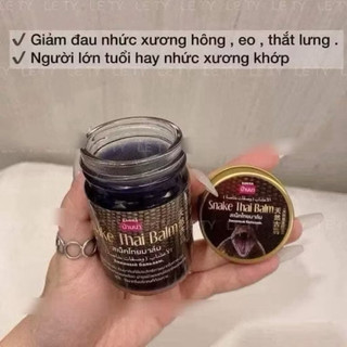 Combo 12 chai dầu cù là xoa bóp con rắn thái lan