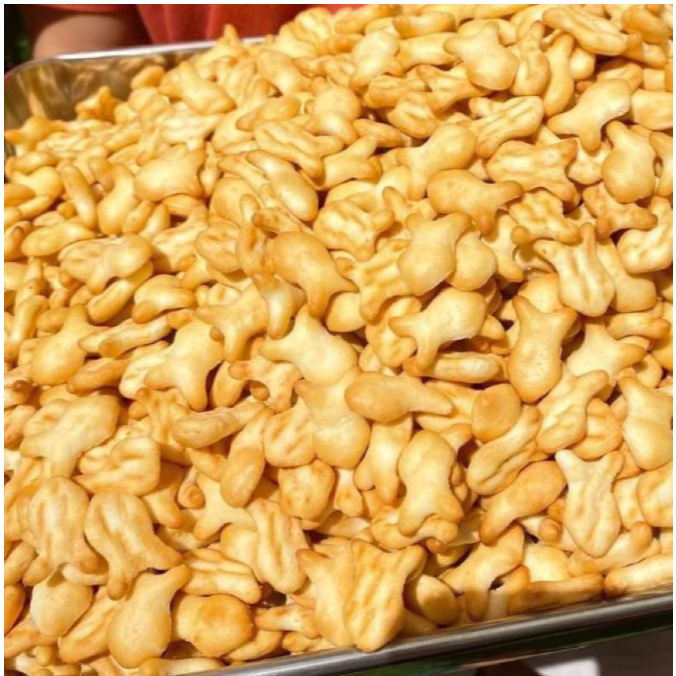 Túi bánh cá mặn 100g
