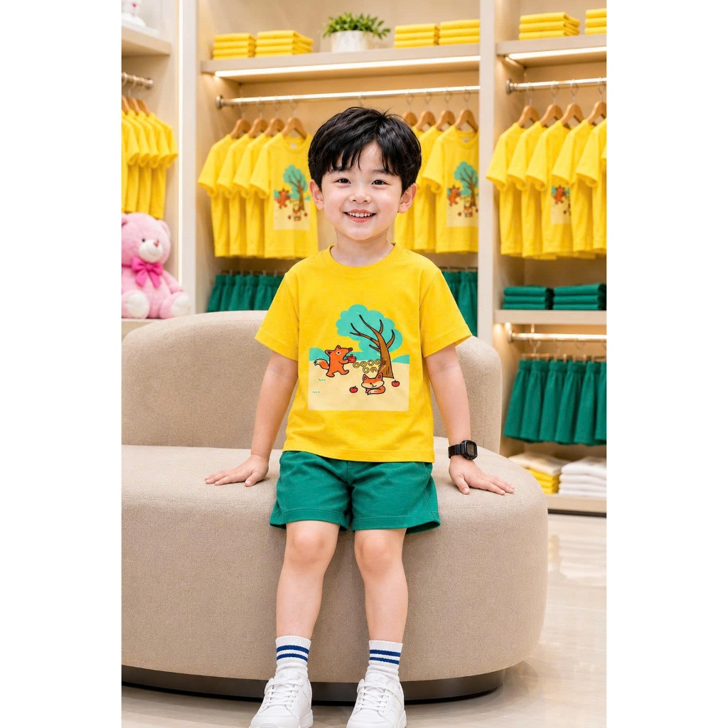 SET ĐỒ BÉ GÁI BG208 , COTTON 100% MỀM MỊ  , MÁT RƯỢI CẢ NGÀY DÁNG XINH. ĐẦY ĐỦ CÁC SIZE TỪ 9-35KG