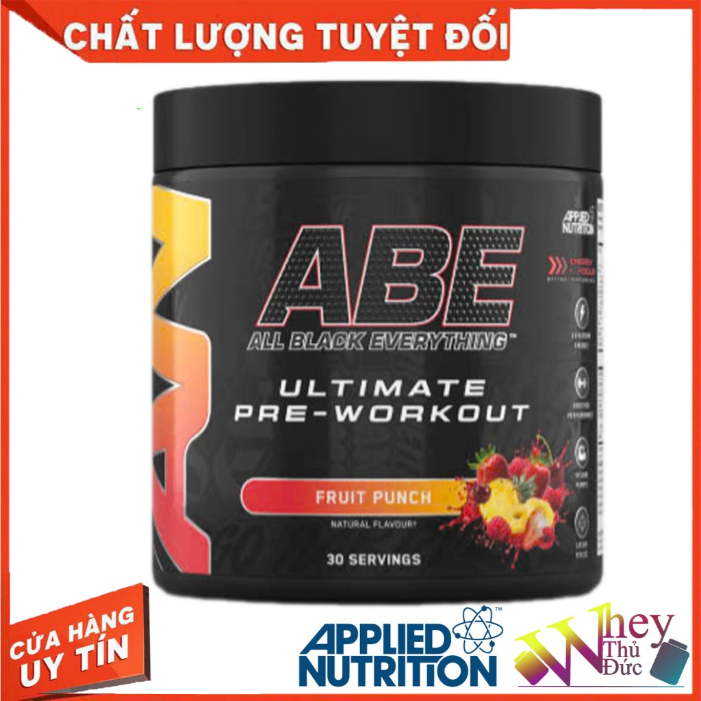 ABE Ultimate Pre-Workout 30 Servings Tropical Vibes – Tăng Sức Bền, Tăng Pump Cơ & Tập Trung