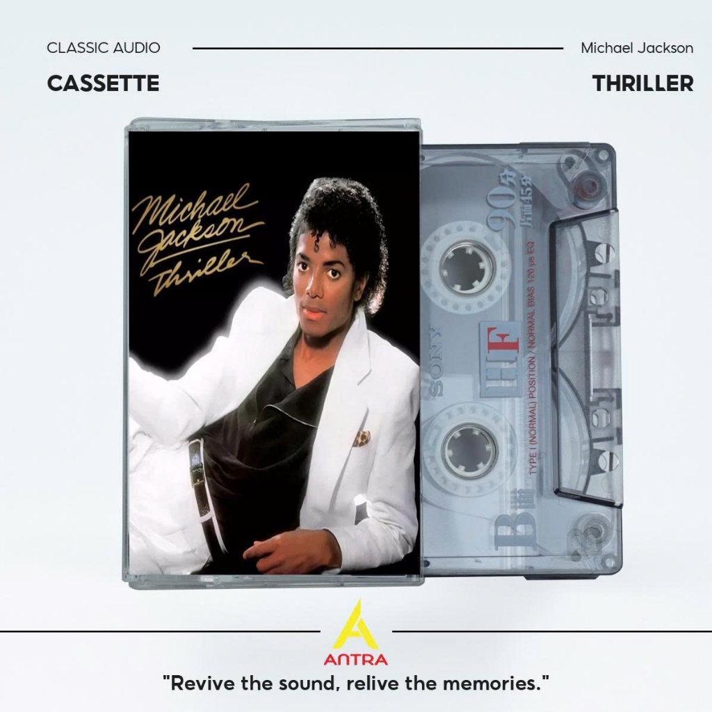 Băng Cassette Michael Jackson - Album Thriller | Nhạc Pop Huyền Thoại