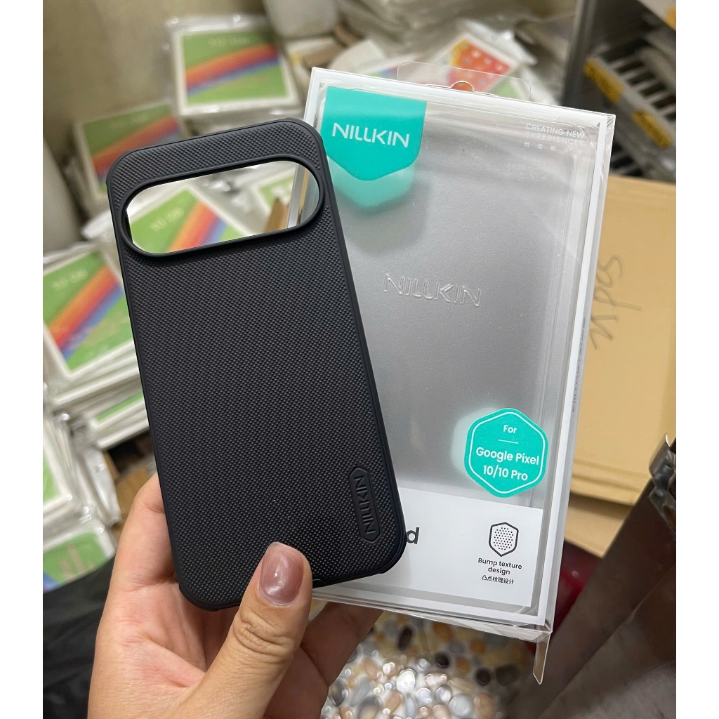 Ốp Nillkin Super Frosted Shield Pro Cho Google Pixel 10/ 10 Pro/ 10 Pro XL/ 9/ 9 Pro XL Chống sốc, v