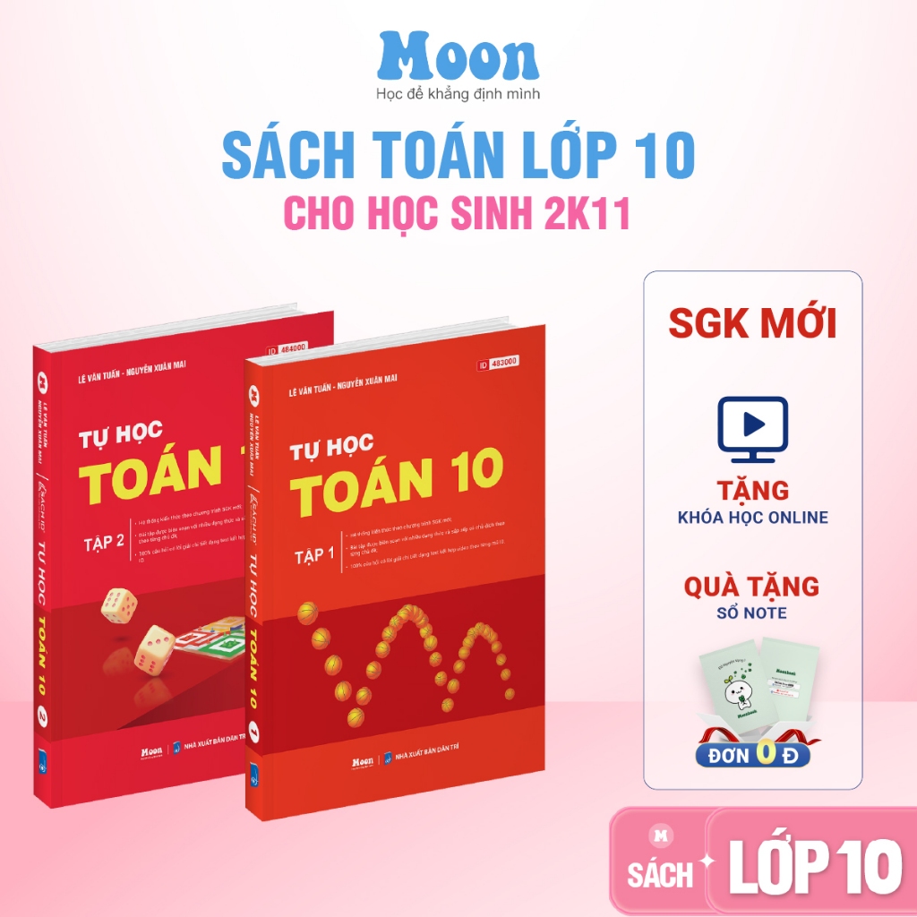 Sách - Tự học toán học lớp 10 ( tập 1 + tập 2 ) | SachID