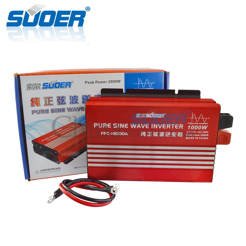 Bộ đổi điện 1000w 12v sang 220v sóng sin chuẩn FPC-H1000A