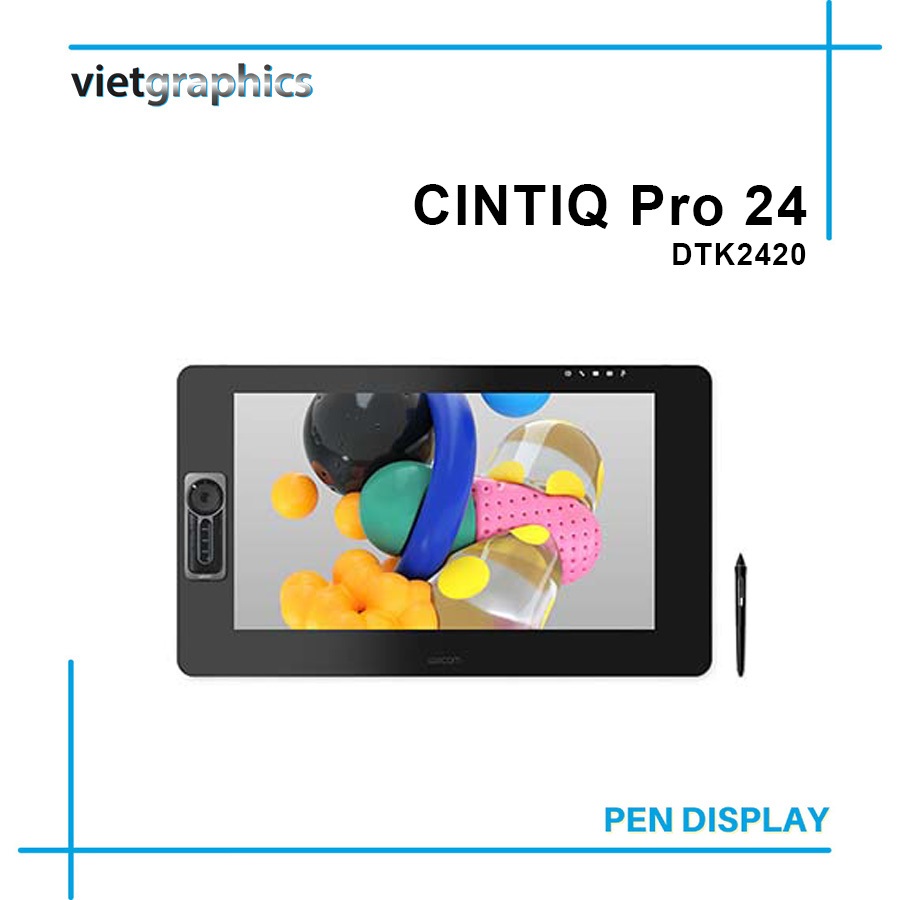 Bảng vẽ Wacom Cintiq Pro 24 (4K)