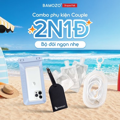 Combo Phụ Kiện Couple 2N1Đ – Bộ Đôi Gọn Nhẹ Bamozo_PK-C1
