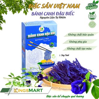 [Bếp quê nhà] Bánh canh hoa đậu biếc - Thương hiệu VIDATA - Đặc sản Tây Sơn Bình Định - Hộp 200g