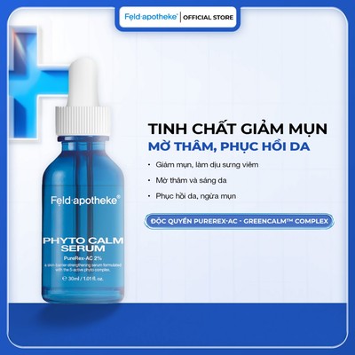 Serum Giảm Mụn, Mờ Thâm, Phục HồI Cho Da Mụn, Nhạy Cảm Feld Apotheke Phyto Calm Serum 30ml