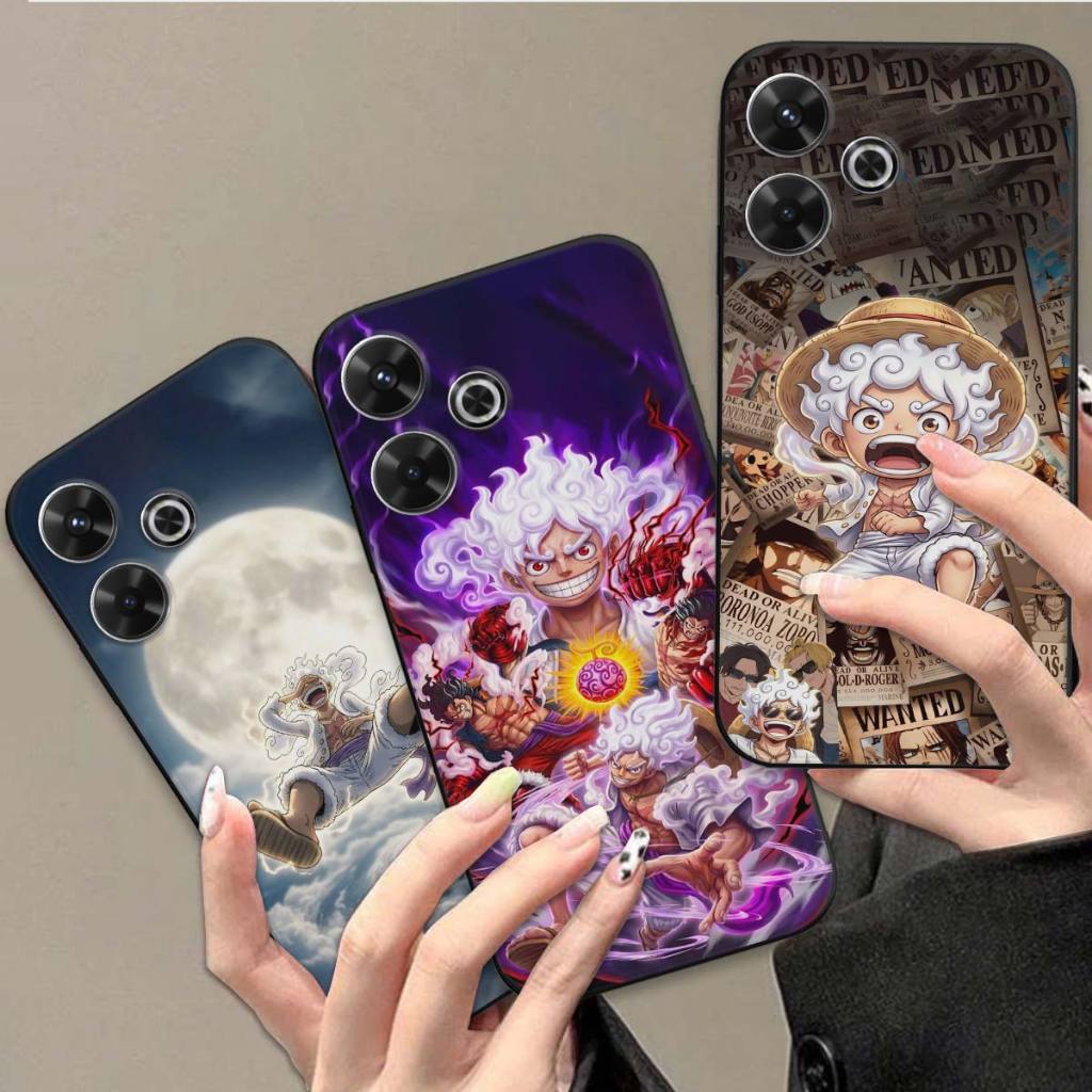 Ốp Luffy Gear 5 anime XIaomi Redmi 13 / Redmi 13x cực ngầu hot 2026