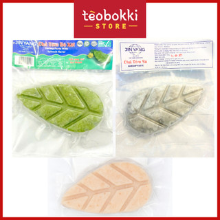 [SHIP HCM] Chả tôm phỉ thúy hình lá Jin Yang 130g, Chả tôm thẻ hình lá Jin Yang