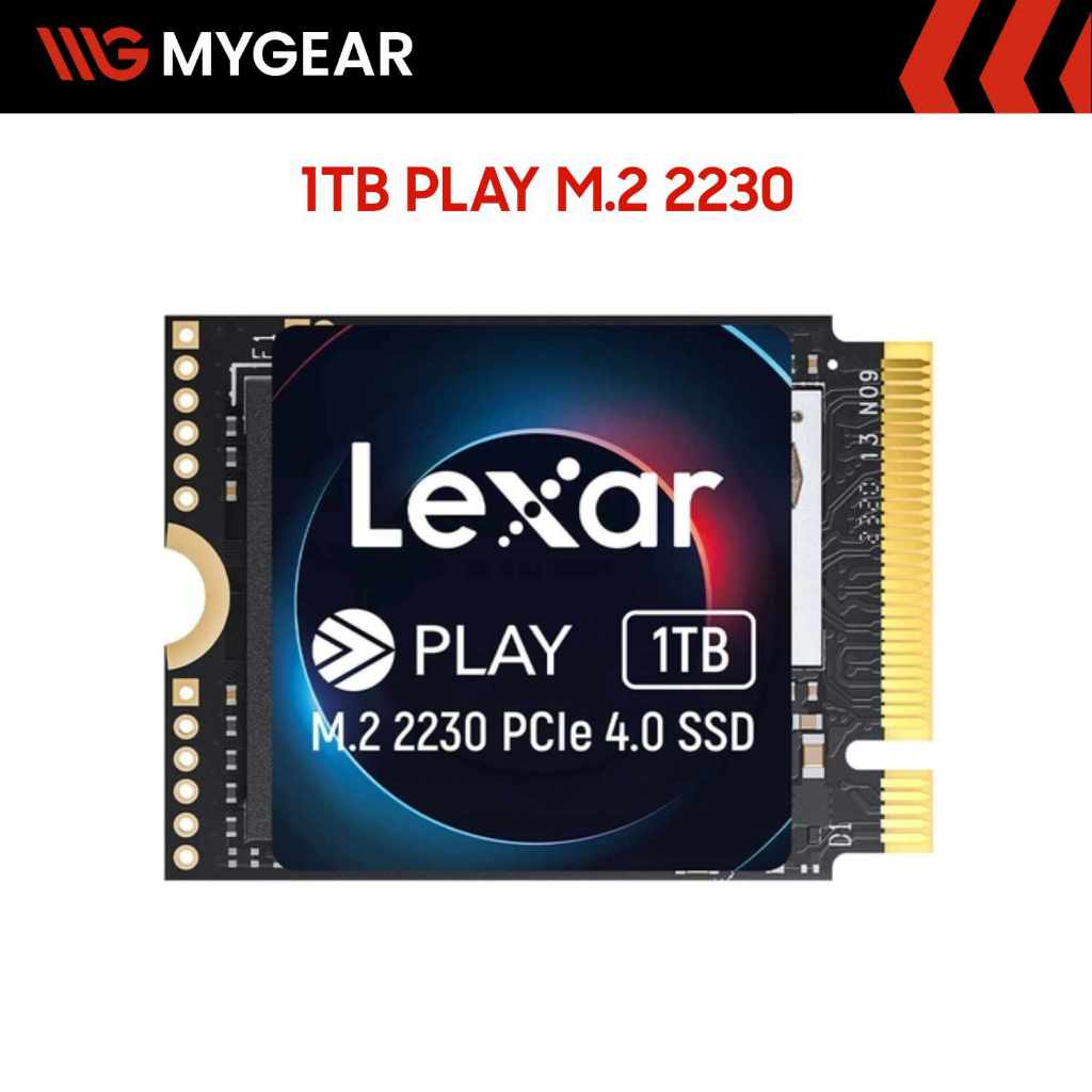 Ổ cứng SSD Lexar PLAY 1TB PCIe Gen4 x4 NVMe M.2 2230 (LNMPLAY001T-RNNNG) - Chính hãng