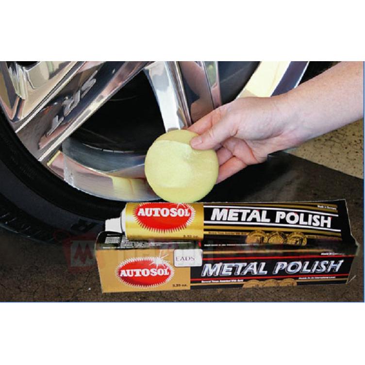 😍😍 KEM ĐÁNH BÓNG CROM, INOX CHUYÊN DỤNG TỪ ĐỨC AUTOSOL METAL POLISH #001000 75ml.