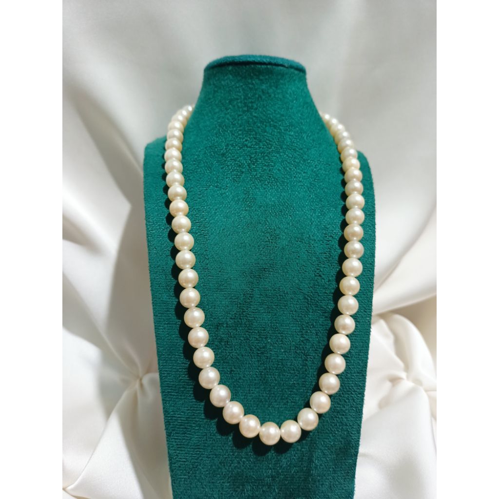 Dây chuyền Trai mặn Akoya vintage si nhật