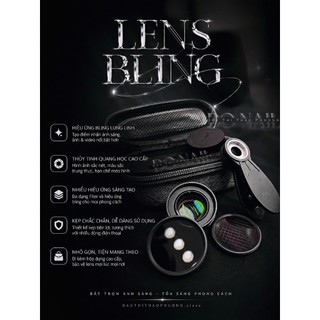 LENS CAO CẤP (4K)/ LENS BLING / Lens 2in1