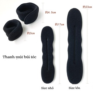Búi tóc dạng thanh có mút siêu êm tóc
