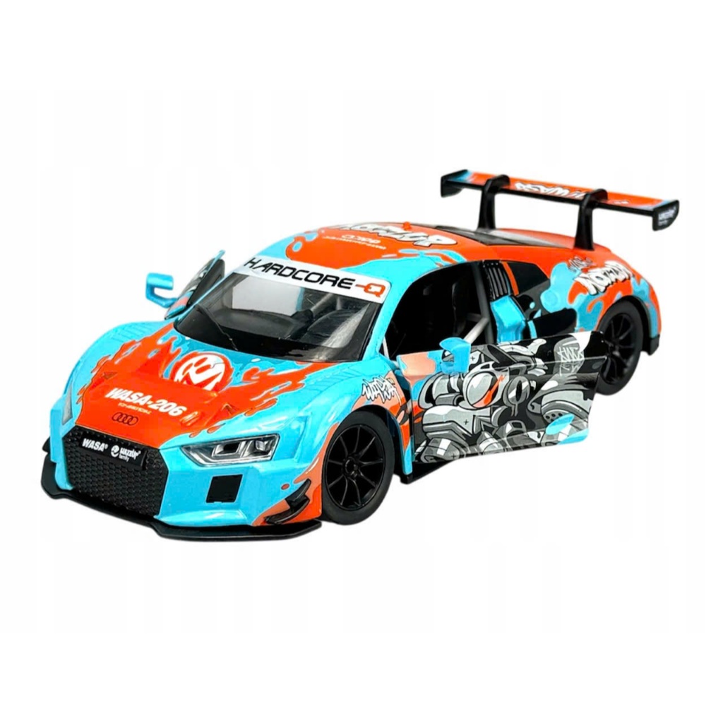 Mô Hình Xe Audi R8 LMS WASA Series 1:24 - Xe Mô Hình Cho Bé