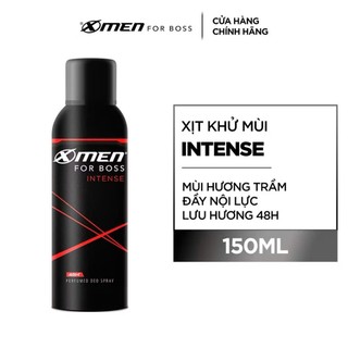 Xịt Khử Mùi XMen For Boss 150ml – Hương Nước Hoa Nam Tính, Khử Mùi Hiệu Quả, Thơm Lâu Suốt Ngày