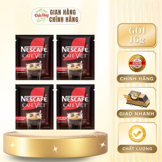 Cà Phê Hòa Tan Nescafé Café Việt Cà Phê Đen Đá (Bịch 35 Gói x 16g)