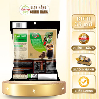 Cà Phê Hòa Tan Nescafé Café Việt Cà Phê Đen Đá (Bịch 35 Gói x 16g)