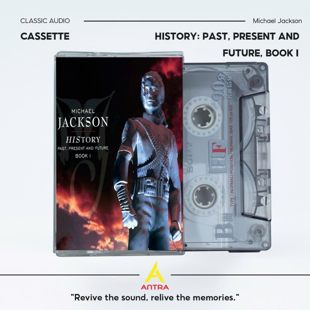Băng Cassette Michael Jackson - History Past, Present And Future, Book 1