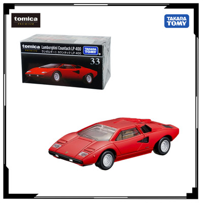 Xe mô hình Tomica Premium No.33 Lamborgini Countach LP 400 Fullbox chính hãng TakaraTomy