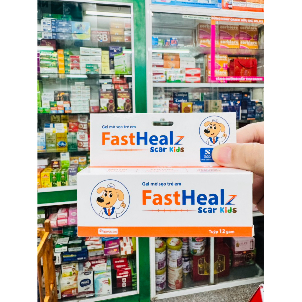 Gel mờ sẹo trẻ em FastHealz Scar kids-làm mờ sẹo,hạn chế hình thành sẹo