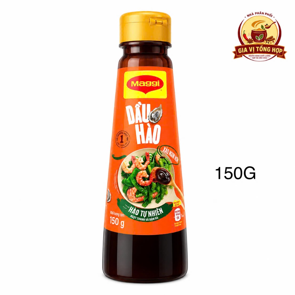 Dầu hào MAGGI chai 150g -  chiết xuất hào tự nhiên