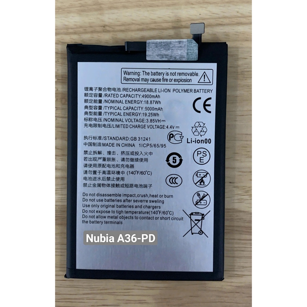 Pin thay thế zte Nubia A36