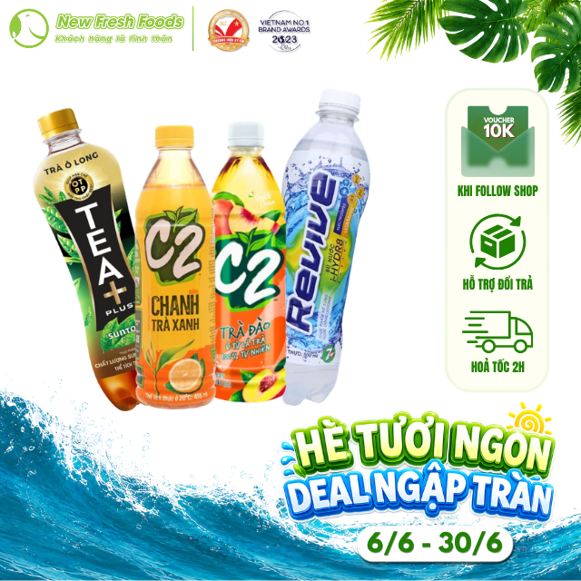 [QUÀ TẶNG] TRÀ Ô LONG TEA PLUS, C2 VỊ ĐÀO, C2 TRÀ XANH HƯƠNG CHANH, REVIVE MUỐI KHOÁNG