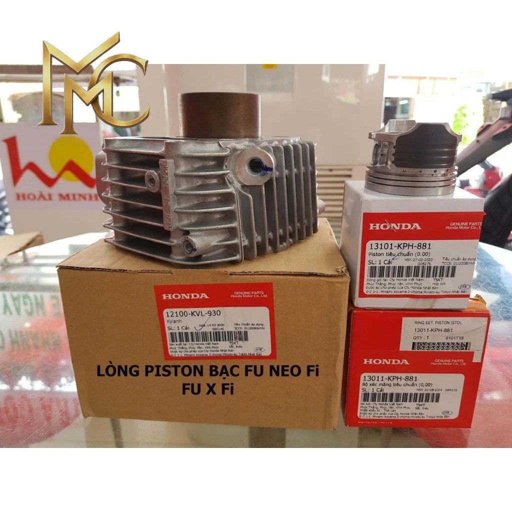 Bộ Hơi, Bộ Lòng Xy Lanh Future Neo Fi Và Future X Fi Honda MC