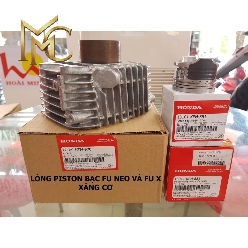Bộ Hơi, Bộ Lòng Xy Lanh Future Neo Và Future X Xăng Cơ Honda MC