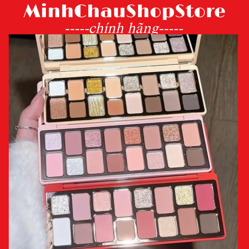 [CHEERYEP] Bảng mắt 16 ô Qianyan Cheeryep Natural Color đủ các tone màu xinh Hot Trend