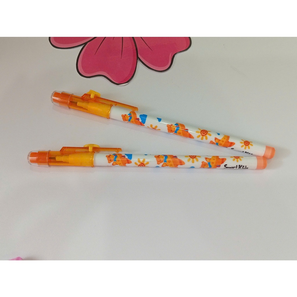 combo 5 bút chì khúc - Bút chì khúc HB - Bút chì khúc ruột đậm - Bút chì Smartkids HB