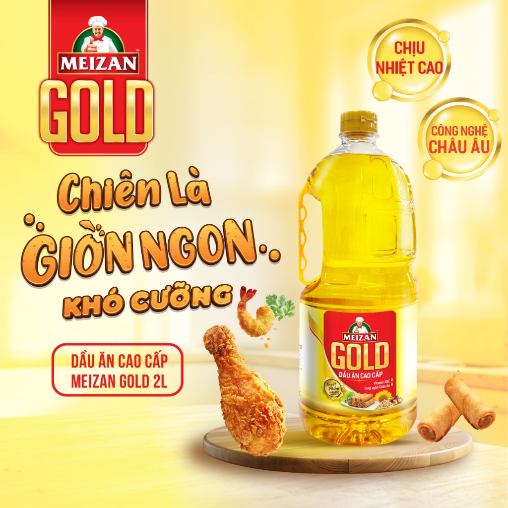 Dầu ăn Meizan Gold 2L