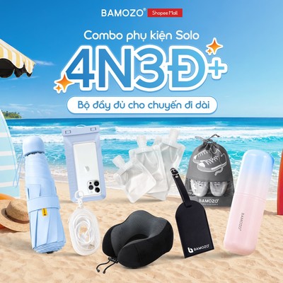 Combo Phụ Kiện Solo 4N3Đ – Bộ Đầy Đủ Cho Chuyến Dài Bamozo_PK-S3