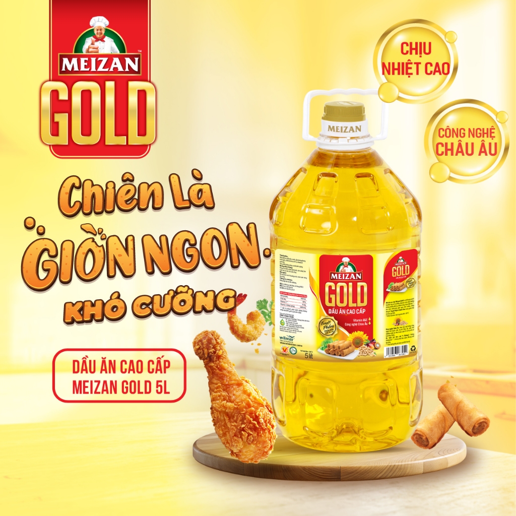 Dầu ăn Meizan Gold 5L