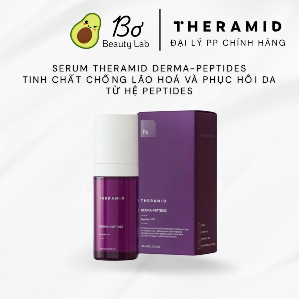 [HÀNG CÔNG TY] Serum Theramid Derma-Peptides - Tinh chất chống lão hoá và phục hồi da từ hệ Peptides