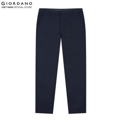 GIORDANO Quần Lửng Kaki Nam Khaki Ankle Pants 01124006