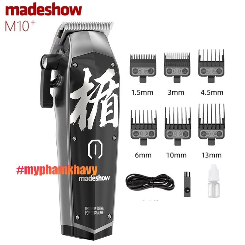 Madeshow M10+ Haircliper Tông Đơ Cắt Tóc Chuyên Nghiệp CHính Hãng