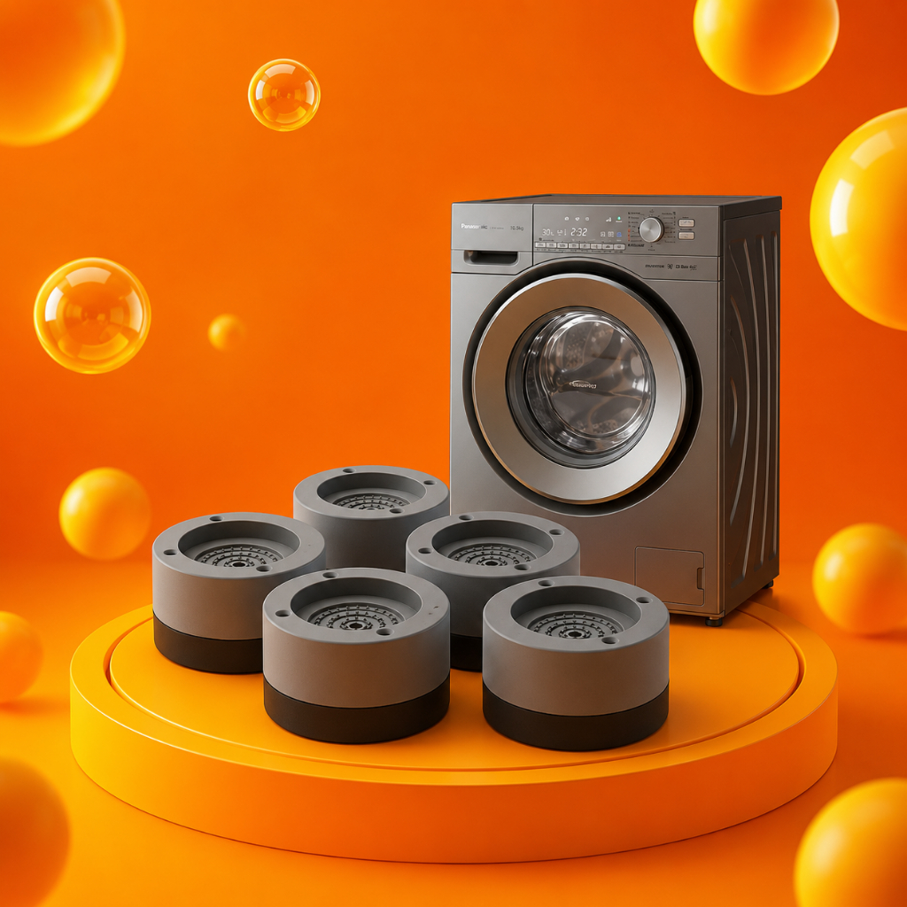 🛑FREESHIP🛑 COMBO 5 BỘ 4 ĐẾ THƯỜNG KÊ MÁY GIẶT, TỦ LẠNH, KỆ LỌC NƯỚC CHỐNG RUNG, LẮC
