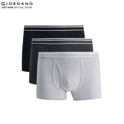 GIORDANO Lốc 3 Quần Lót Nam Trunks 01175113
