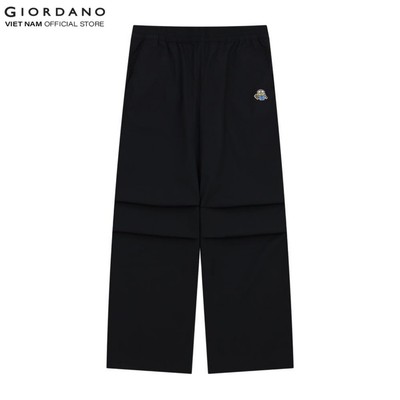 [GIORDANO | MINIONS] Quần Dài Nữ Ống Rộng Lưng Thun Pants 5415019-09